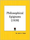 Philosophical Epigrams