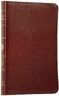 ESV Classic Thinline Bible: English Standard Version, burgundy genuine leather