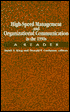 High-Speed Management and Organizational Communication in the 1990s: A Reader