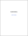 Grendel (SparkNotes Literature Guide Series)