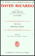 The Works and Correspondence of David Ricardo: Volume 11, General Index