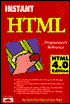 Instant HTML Programmer's Reference HTML 4.0 Edition