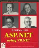 Beginning ASP.NET Using VB.NET