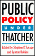 Public Policy under Thatcher
