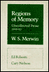 Regions of Memory: Uncollected Prose, 1949-1982
