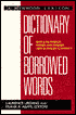 Dictionary of Borrowed Words