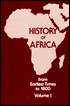 History of Africa: From Earliest Times to 1800