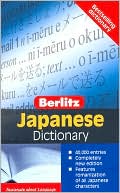 Berlitz Japanese English Dictionary