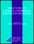 Directory of College Cooperative Education Programs