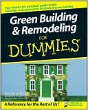 Green Building and Remodeling for Dummies by Eric Corey Freed: Book Cover