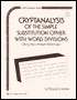 Cryptanalysis of the Simple Substitution Cipher with Word Divisions