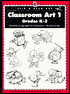 Clip Art Classroom Art 1, Grade K-3