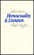 Homosexuality and Literature 1890-1930