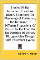 Studies of the Influence of Various Dietary Conditions on Physiological Resistance; The Influence of Different Proportions of Protein in the Food on T