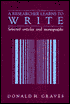 A Researcher Learns to Write