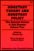 Monetary Theory and Monetary Policy: The Selected Essays of Karl Brunner