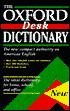 The Oxford Desk Dictionary