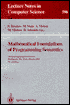 Mathematical Foundations of Programming Semantics: Seventh International Conference, Pittsburgh, PA, March 25-28, 1991, Proceedings