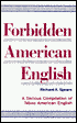 Forbidden American English