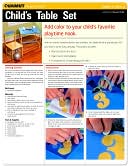download Home Decorating Project : Child's Table Set (Quamut) book
