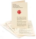 Laminated Inserts for Liturgy of the Hours