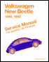 Volkswagen New Beetle Service Manual: 1998-1999