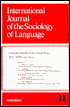 International Journal of the Sociology of Language: Language Planning in the United States