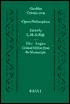 Giraldus Odonis O.F.M.: Opera Philosophica.: Vol. I. Logica. Critical Edition from the Manuscripts