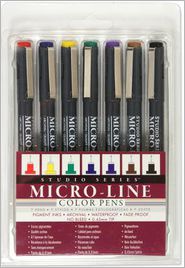 Studio Series Micro-Line Color Pen Set of 7