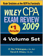 Wiley CPA Exam Review 2009: 4-Volume Set