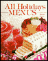 All Holidays Menus