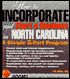 How to Incorporate and Start a Business in North Carolina