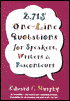 2,715 One-Line Quotations