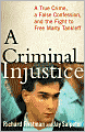 A Criminal Injustice: A True Crime, a False Confession, and the Fight to Free Marty Tankleff