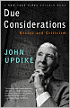 Due Considerations: Essays and Criticism