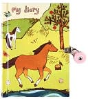 Horse Friends Locked Diary by Galison Books: Product Image