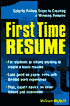 First Time Resume