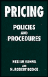 Pricing: Policies and Procedures