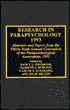 Research in Parapsychology 1993: Abstracts and Papers from the 36th Annual Convention of the Parapsychological Association