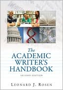 Academic Writer's Handbook, The (with MyCompLab NEW with Pearson eText Student Access Code Card)