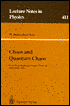 Chaos and Quantum Chaos: Proceedings of the Eighth Chris Engelbrecht Summer School on Theoretical Physics, Held at Blydepoort, Eastern Transvaa