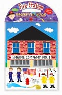 Fire Station Magnetic Flip Book by Dowling: Product Image