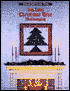 Log Cabin Christmas Tree Wallhanging