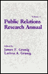 Public Relations Research Annual: Volume 1