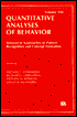 Behavioral Approaches to Pattern Recognition and Concept Formation: Quantitative Analyses of Behavior