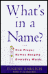 What's in a Name?: How Proper Names Became Everyday Words