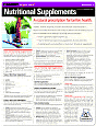 Nutritional Supplements (Quamut)
