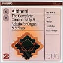Albinoni: The Complete Concertos Op. 9, Adagio For Organ & Strings