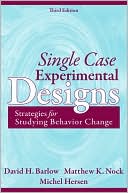 Single Case Experimental Designs: Strategies for Studying Behavior Change