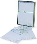 Lauren Wan Dogwood Teal Stationery Box Set 100